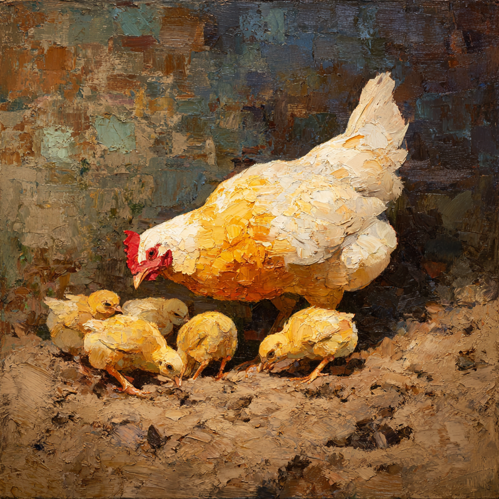 The Hen Doesn't Ask Whether She Feels Like It