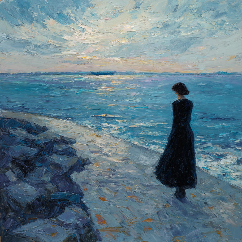 Looking Out to Sea Without Looking Away