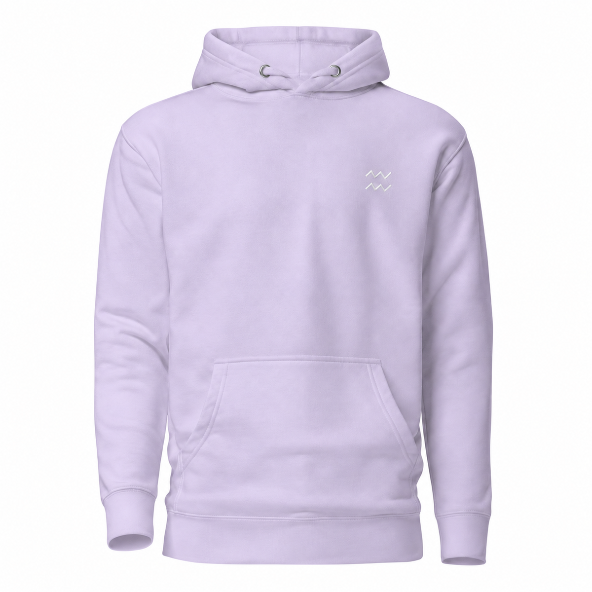 Aquarius Zodiac Hoodie – Embroidered Astrology Hoodie